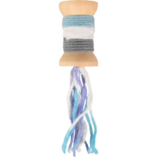 Flamingo MACSKA JÁTÉK SPULNI+FONAL 15CM játék macskáknak