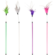 Flamingo MACSKA JÁTÉK TOLLAS PÁLCA 75CM játék macskáknak