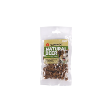 Flamingo Nature Snack - kockázott szarvas 80 g jutalomfalat kutyáknak