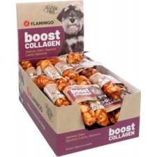  Flamingo Snack - Boost Braided fonat lazaccal és kollagénnel 1 db jutalomfalat kutyáknak