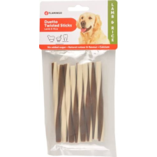 Flamingo snack duo twist lamb 12,5 cm jutalomfalat kutyáknak