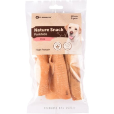 Flamingo SNACK NATUR SERTÉS BŐR 12CM jutalomfalat kutyáknak