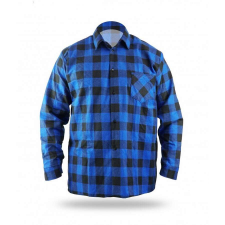  Flanel ing kék S férfi ing