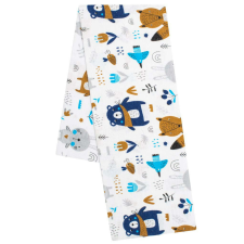 Flanel pelenka nyomtatott mintával New Baby erdő fehér mosható pelenka