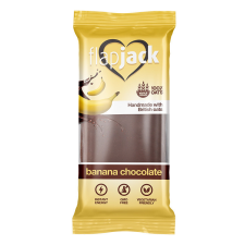 FLAPJACK Banános csokoládé ízű bevonatos zabszelet - 100g reform élelmiszer