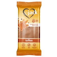 Flapjack zabszelet Toffee ízű bevonattal 100g reform élelmiszer