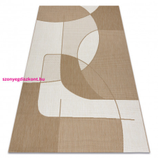  FLAT 48982265 Szizál szőnyeg Geometrikus - natúr bézs szalmaszín, zsinór 160x230 cm lakástextília