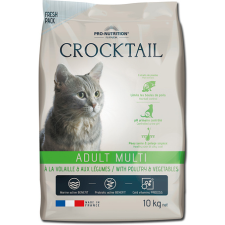 Flatazor Crocktail Adult Multi with Poultry & Vegetables 10 kg macskaeledel