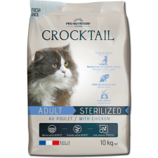 Flatazor Crocktail Sterilised with Chicken 10 kg macskaeledel