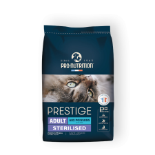 Flatazor Pro-Nutriton Prestige Cat Adult Sterilised With Fish 10 kg macskaeledel