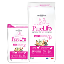 Flatazor Pure Life Adult Selection Lamb&Rice 11kg kutyaeledel