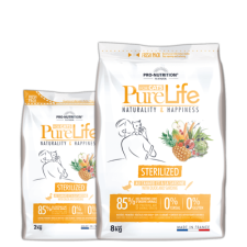 Flatazor Pure Life Chat Sterilized 8kg macskaeledel