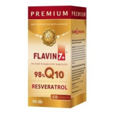 Flavin7 Q10 + Resveratrol Prémium kapszula - 90db vitamin és táplálékkiegészítő