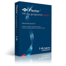 FLECTOR 140MG GYÓGYSZERES TAPASZ 5X+CSŐKÖTSZER gyógyászati segédeszköz
