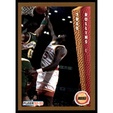 Fleer 1992-93 Fleer #348 Tree Rollins gyűjthető kártya