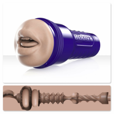 Fleshlight Boost Blow - élethű száj maszturbátor (natúr) egyéb erotikus kiegészítők férfiaknak