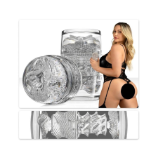 Fleshlight Quickshot Mia Malkova - utazó maszturbátor (áttetsző) maszturbátor