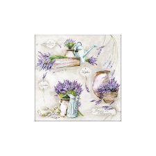 Fleur de Provence papírszalvéta 33x33cm,20db-os asztalterítő és szalvéta