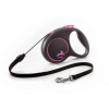Flexi Black Design S zsinór 5m 12kg-ig Pink