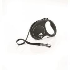  Flexi Black Design szalagos automata póráz S 5m 15kg-ig nyakörv, póráz, hám kutyáknak