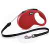 Flexi Classic kötélpóráz - M, 20 kg-ig, 8 m, piros