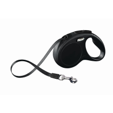 Flexi Classic Szalag L 5m 50kg-ig fekete nyakörv, póráz, hám kutyáknak