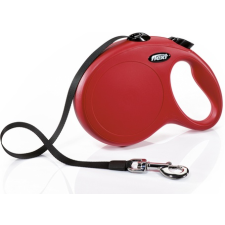 Flexi Classic szalagpóráz - L, 50 kg-ig, 5 m, piros nyakörv, póráz, hám kutyáknak