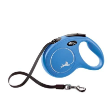Flexi flexi New Classic szalag M 5m kék 25kg-ig nyakörv, póráz, hám kutyáknak