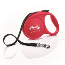  Flexi Fun 5m szalagos automata póráz M 25kg-ig piros nyakörv, póráz, hám kutyáknak