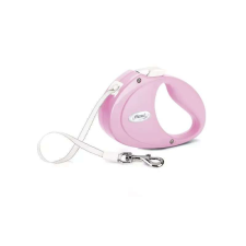  Flexi Puppy szalagos automata póráz 2m 12kg-ig, rózsaszín nyakörv, póráz, hám kutyáknak