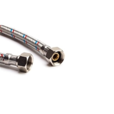  Flexibilis bekötőcső  vízre 3/8"-3/8" BB. 20 cm. hűtés, fűtés szerelvény