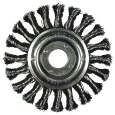 FLEXMANN Drót körkefe sodrott 125x22,2mm PROFI barkácsolás, csiszolás, rögzítés