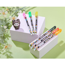 FLEXOFFICE Golyóstoll, 0,25 mm, kupakos, FLEXOFFICE "FO-058 Tropical", kék toll