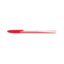 FLEXOFFICE Golyóstoll, 0,3 mm, kupakos, &quot;Candee&quot;, piros toll