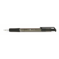 FLEXOFFICE Golyóstoll, 0,4 mm, nyomógombos, FLEXOFFICE &quot;EasyGrip&quot;, fekete toll