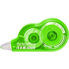 FLEXOFFICE Hibajavító roller, 5 mm x 8 m, FLEXOFFICE &quot;FO-CT02&quot;, vegyes színek hibajavító