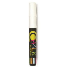 FLEXOFFICE Krétamarker, 2,5 mm, FLEXOFFICE "Chalkmarker", fehér filctoll, marker