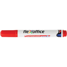 FLEXOFFICE Táblamarker, 2,5 mm, kúpos, FLEXOFFICE  WB03 , piros filctoll, marker