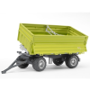  Fliegl három oldalra billenő pótkocsi levehető tetővel