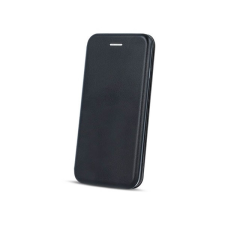 Flip szilikon belső Diva Flip tok szilikon belsővel Samsung Galaxy A22 5G, fekete tok és táska