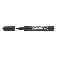 Flipchart marker ICO Artip 11 XXL kerek fekete 1-3mm filctoll, marker