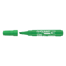  Flipchart marker ICO Artip 12 XXL vágott zöld 1-4mm filctoll, marker