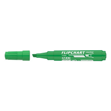 Flipchart marker ICO Artip 12 XXL vágott zöld 1-4mm filctoll, marker