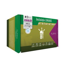 Flippy 416 m Karácsonyi Fényfüzér - 4160 Hideg Fehér LED, Kültéri, Fekete Vezeték karácsonyi dekoráció