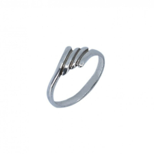 Flippy 925 ezüst gyűrű romb mintával, 50 -es méret gyűrű