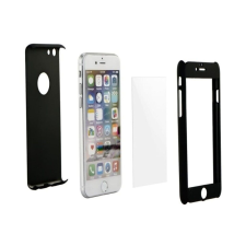 Flippy Apple iPhone X Flippy Full Cover 360 fekete tok + ajándékfólia tok és táska