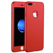 Flippy Apple iPhone X Full Silicone 360 tok piros + védőfólia tok és táska