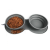Flippy Dupla Pet Bowl KeepHome szilikon összecsukható magasságú állítható csúszásmentes 42 x 21 x 5 cm szürke