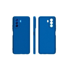 Flippy Huawei NOVA Y70 tok, Flippy, folyékony szilikon, belül mikroszálas, ütésálló, sötétkék tok és táska