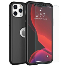 Flippy Huawei P40 Lite E Full Cover 360 fekete tok + védőfólia tok és táska